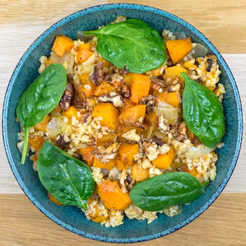 Exemple de plateau repas végétarien